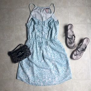 Light Blue Dotted Sundress